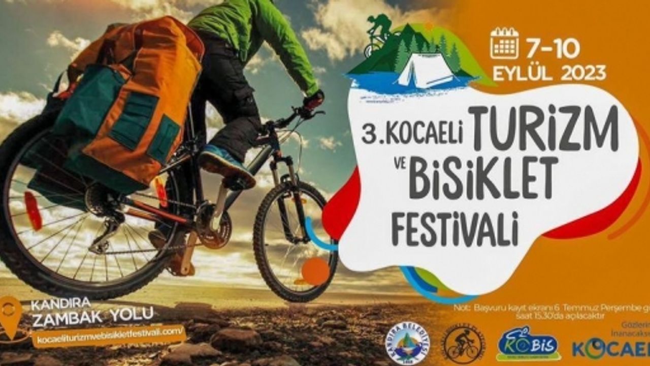 3. Kocaeli Turizm ve Bisiklet Festivali Başlıyor   