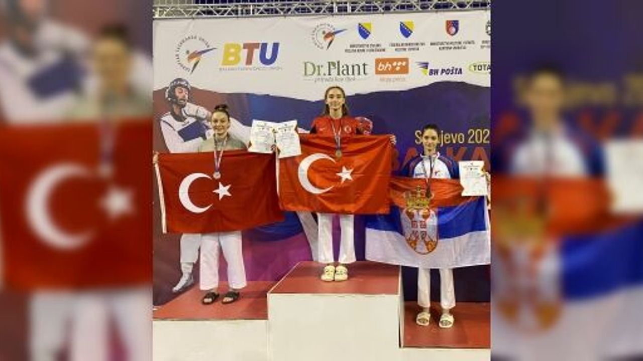Körfezli Eslem ve Ravza, Balkan Şampiyonu Oldu