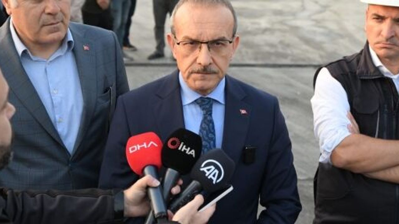 VALİ YAVUZ: "İLK TESPİTLERE GÖRE YANGININ BANTLARDAN MEYDANA GELDİĞİ TESPİT EDİLMİŞTİR"