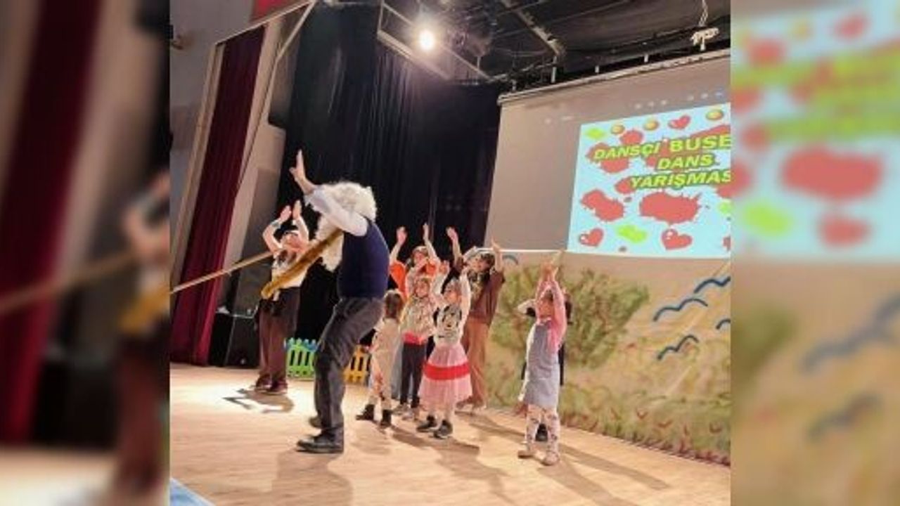 Körfez’de Çocuklar ‘’Dansçı Dede’’ İle Eğlendi