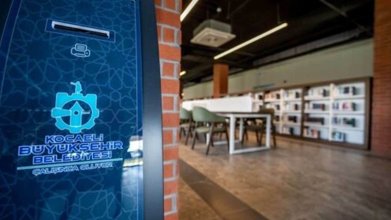 Büyükşehir Derince Kütüphanesi Hizmete Giriyor