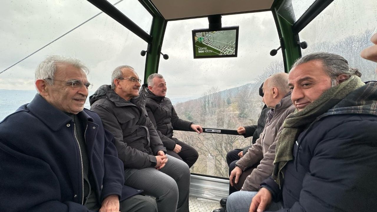 KOCAELI’NIN 50 YILLIK RÜYASI GERÇEK OLDU, TELEFERIK KARTEPE'YE ULAŞTI