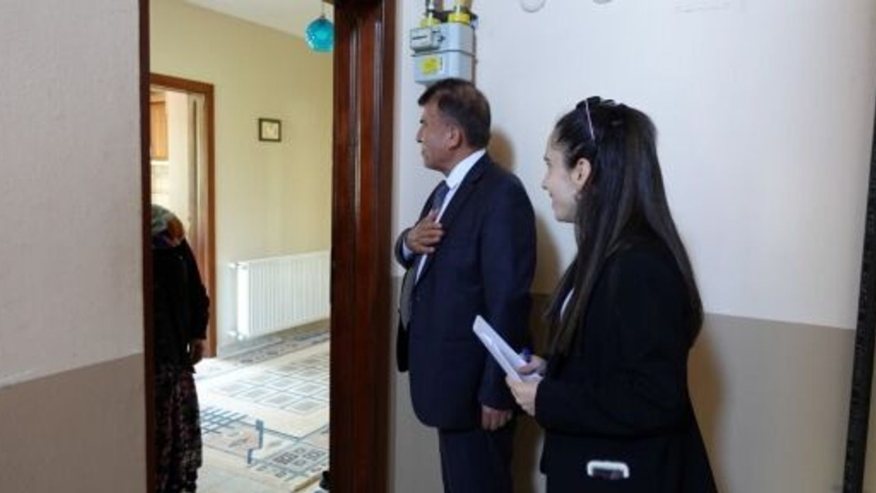 3 İLÇEDE 30 HANEYE GÖNÜLDEN GÖNÜLE ZİYARETLER