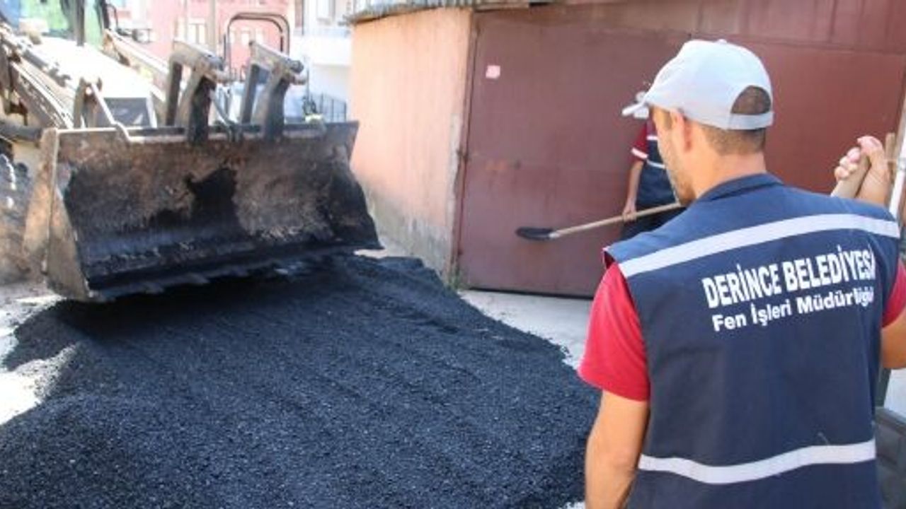 Derince’de Çalışmalar Dört Koldan Sürüyor