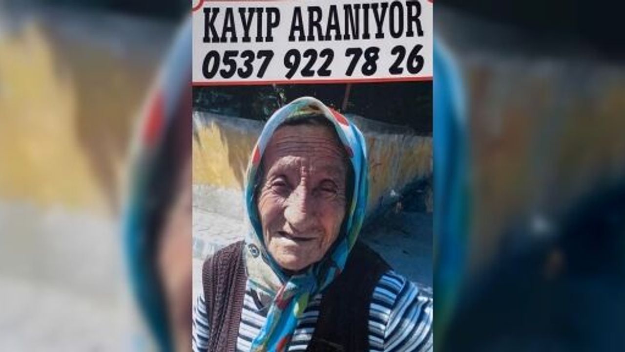 ALZHEİMER HASTASI YAŞLI KADIN 18 GÜNDÜR KAYIP