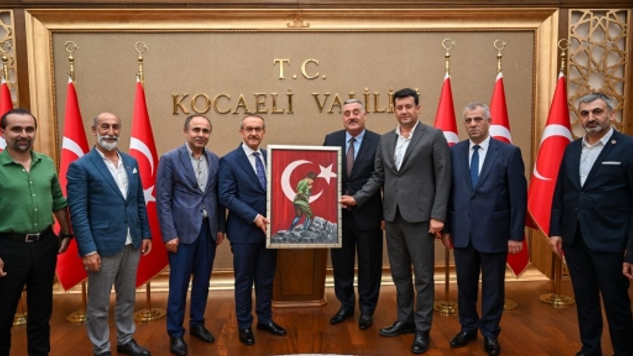 Erzurumlular Vakfı’dan  Vali Yavuz’a Veda Ziyareti