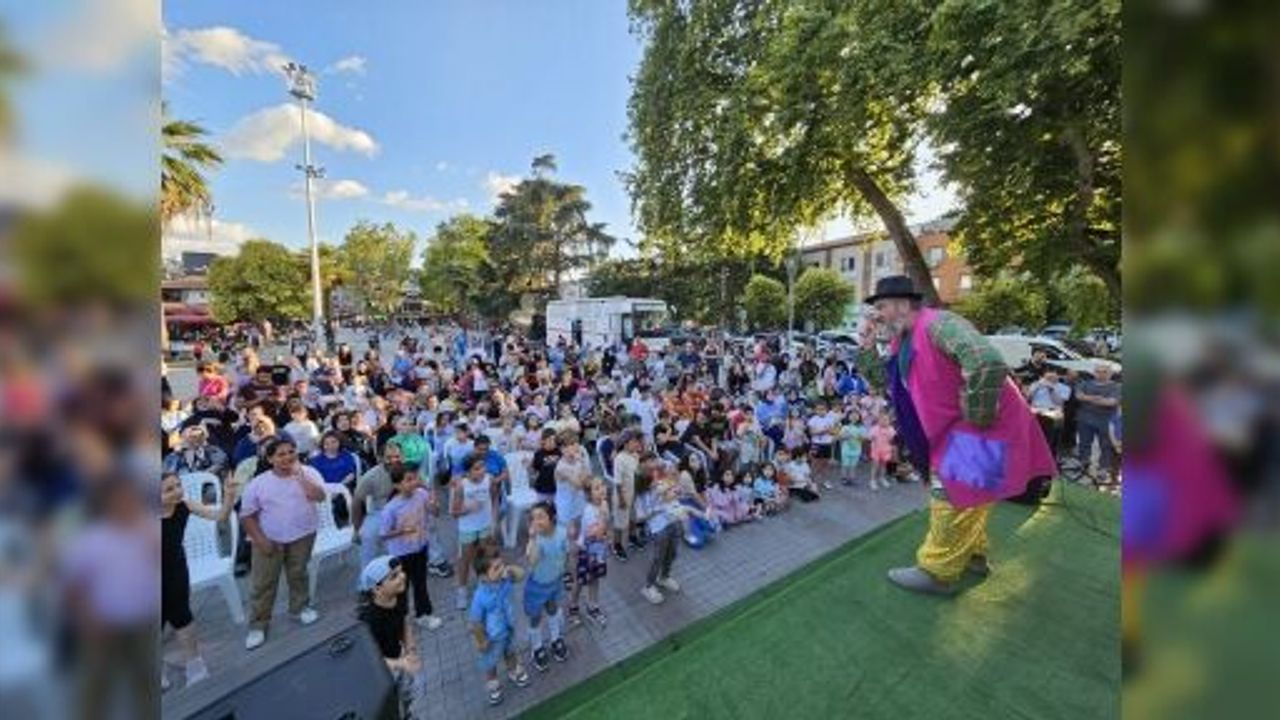 Gölcüklü Çocuklar ‘Bi Dünya Eğlence'ye Doydu