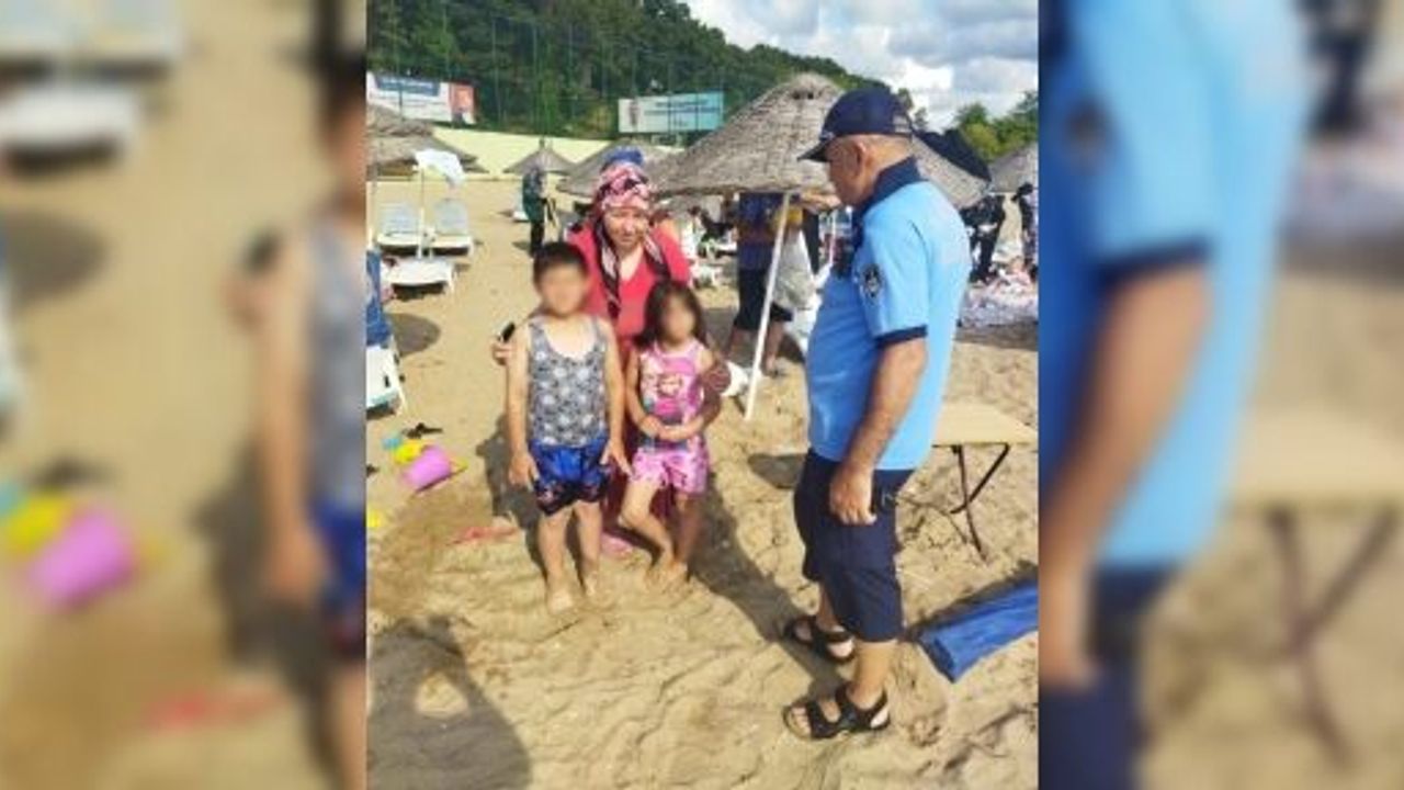 KAYBOLAN 13 ÇOCUK AİLESİNE TESLİM EDİLDİ