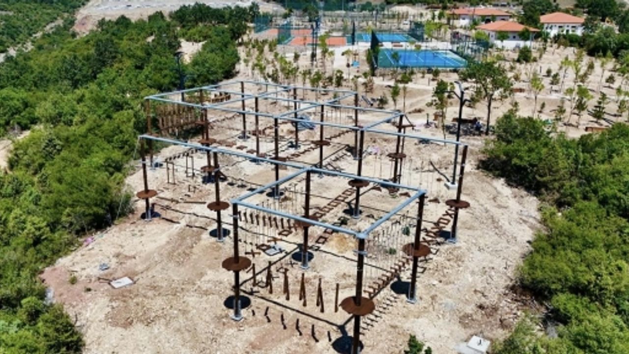 Millet Bahçesi’nde Macera Parkı Da Ortaya Çıktı