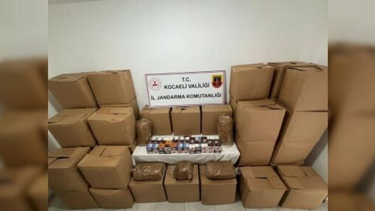 OPERASYONLA 600 BİN TL DEĞERİNDE KAÇAK TÜTÜN ELE GEÇİRİLDİ