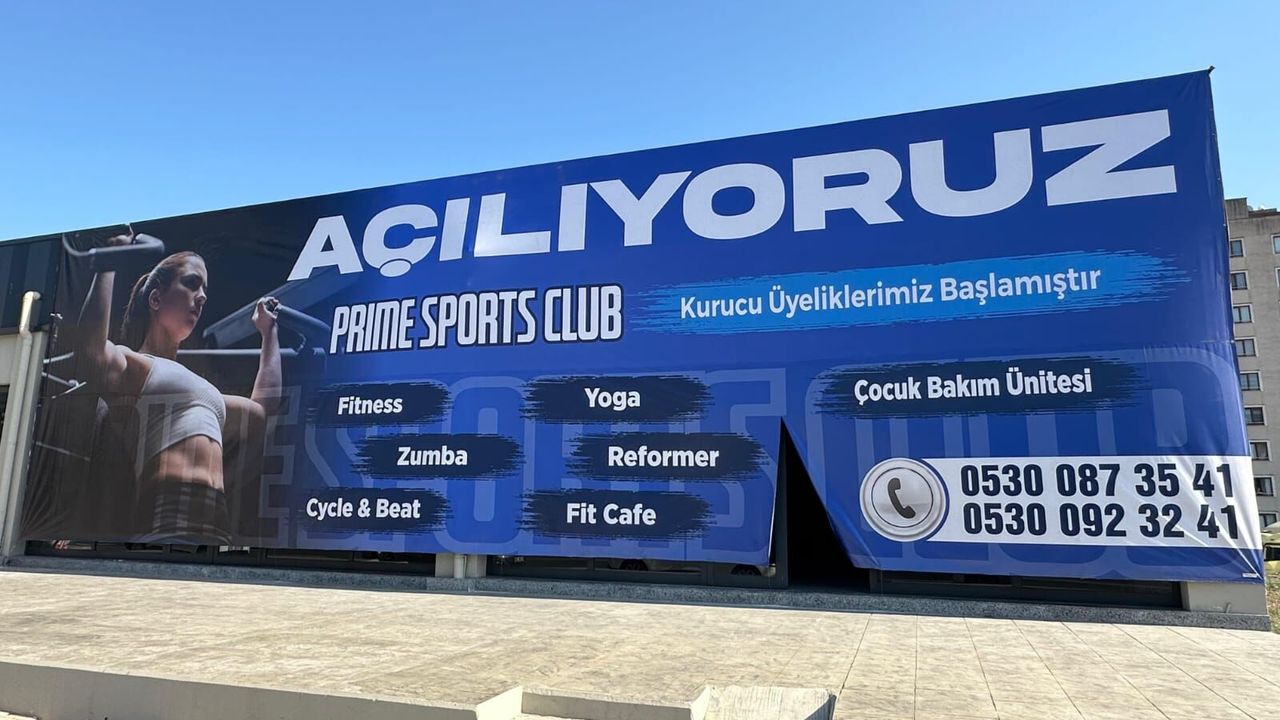 Prime Sports Club  Eylülde Kapılarını Açacak