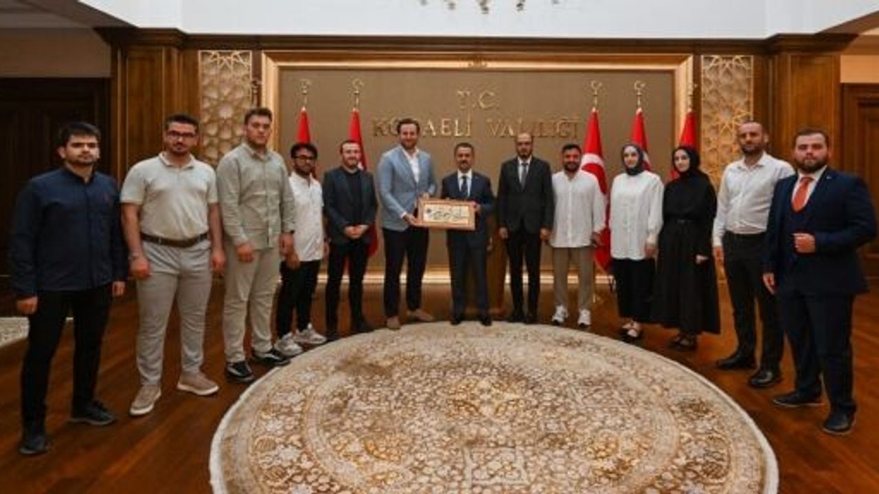 TÜGVA KOCAELİ İL TEMSİLCİLİĞİ, VALİ AKTAŞ’A HAYIRLI OLSUN ZİYARETİNDE BULUNDU