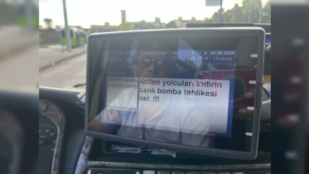 KENTKART'TAN TOPLU TAŞIMAYA GELEN "CANLI BOMBA" İHBARINA İLİŞKİN AÇIKLAMA