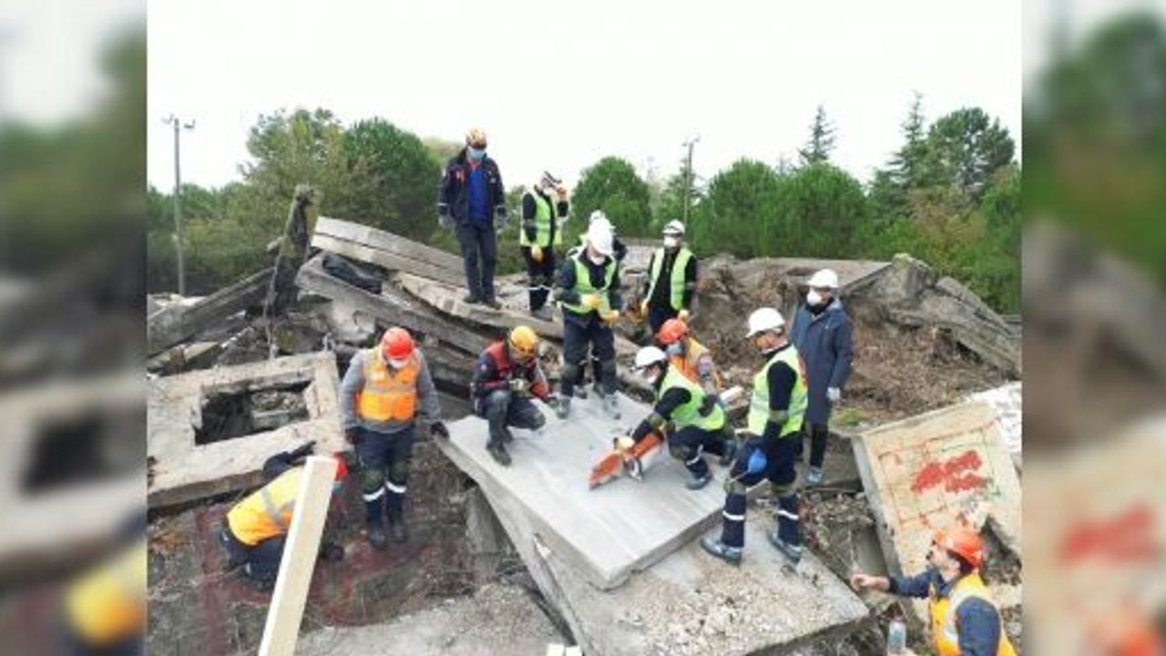 Kar Ekibine Üç Günlük Saha Eğitimi