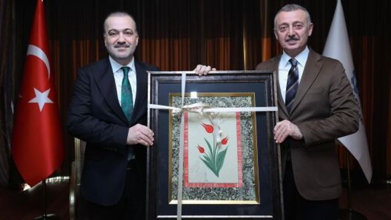 Başkan Büyükakın,  Talus ve Yeni Yönetimi Ağırladı