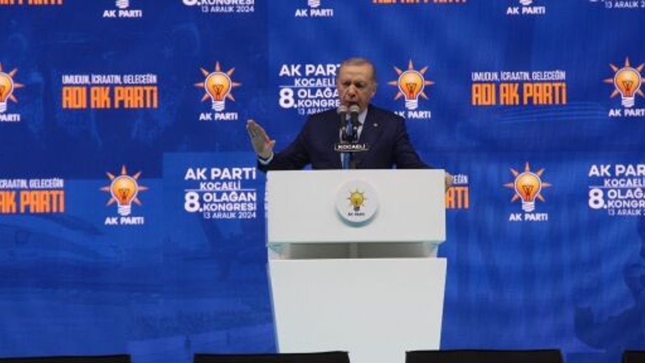CUMHURBAŞKANI ERDOĞAN: "HAK VE HALK HESABA ÇEKMEDEN BİZ KENDİMİZİ HESABA ÇEKECEĞİZ"