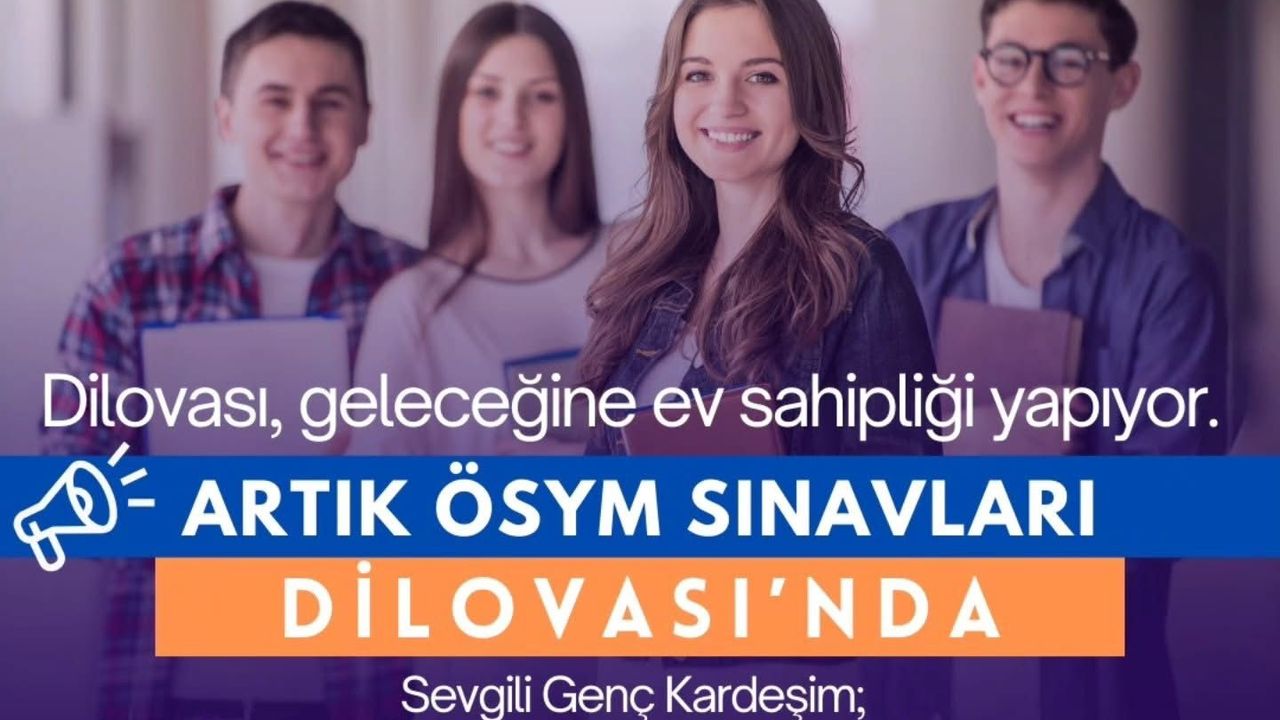 Başkan Ömeroğlu’ndan ÖSYM Sınav Yeri Müjdesi