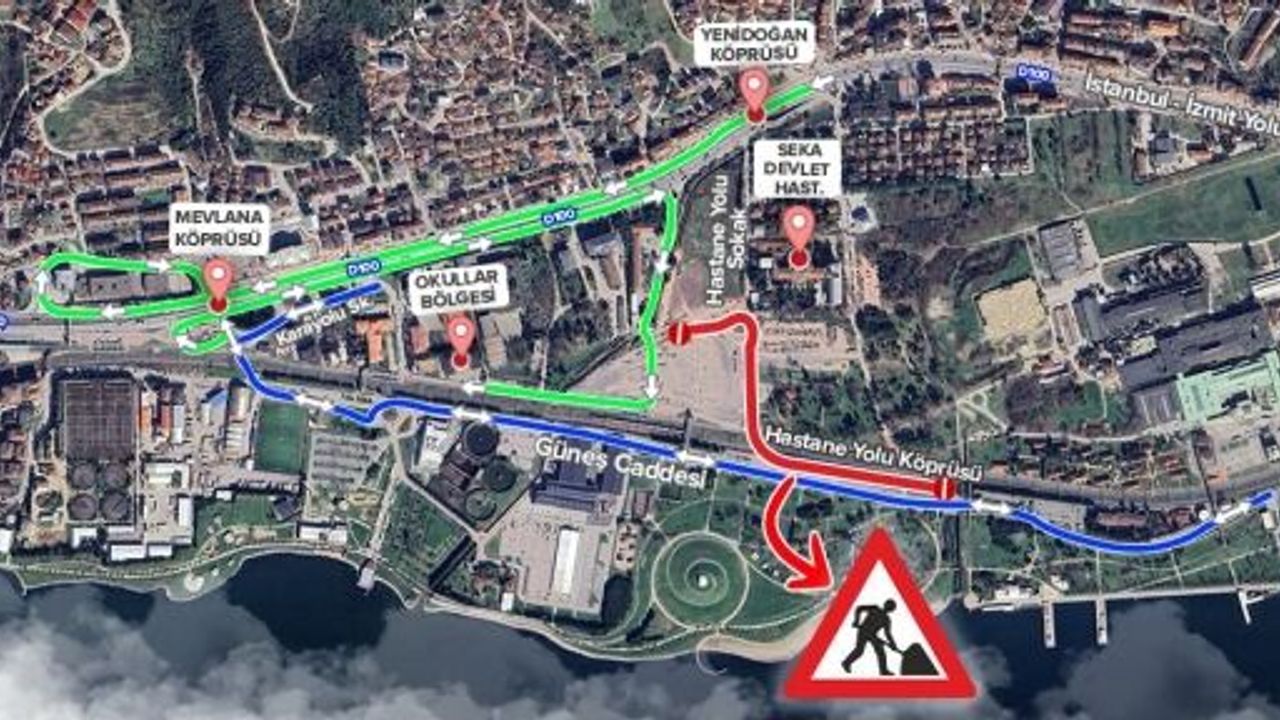 KÖRFEZRAY PROJESİ İÇİN GÜZERGAH DÜZENLEMESİNE GİDİLDİ