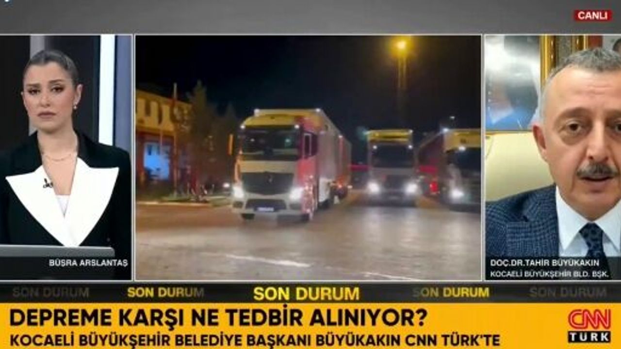 Başkan Büyükakın: Deprem Bölgesinden Elimizi Çekmedik