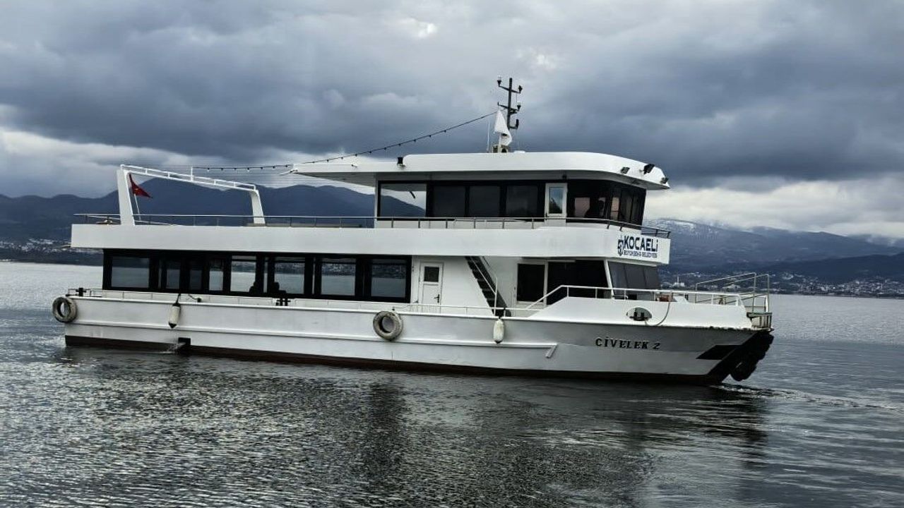 Kocaeli’de Deniz Ulaşımına Yeni Yolcu Motoru