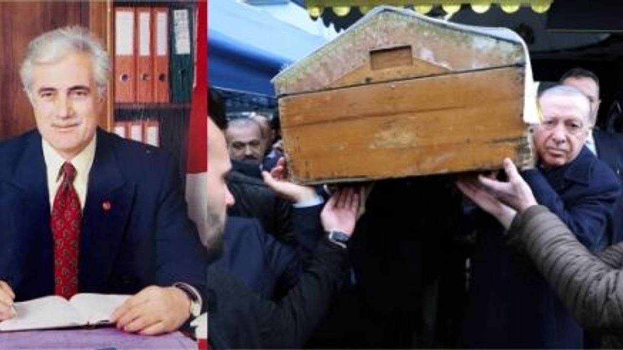 CUMHURBAŞKANI ERDOĞAN, KOCAELİ'DE BURHAN ABİŞ'İN CENAZESİNE KATILDI