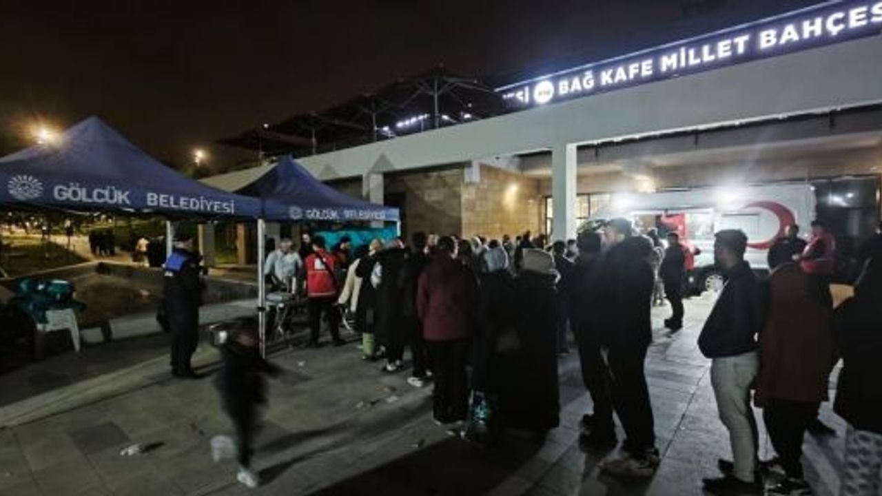 Gölcük'ten İstanbul'a Yardım Eli