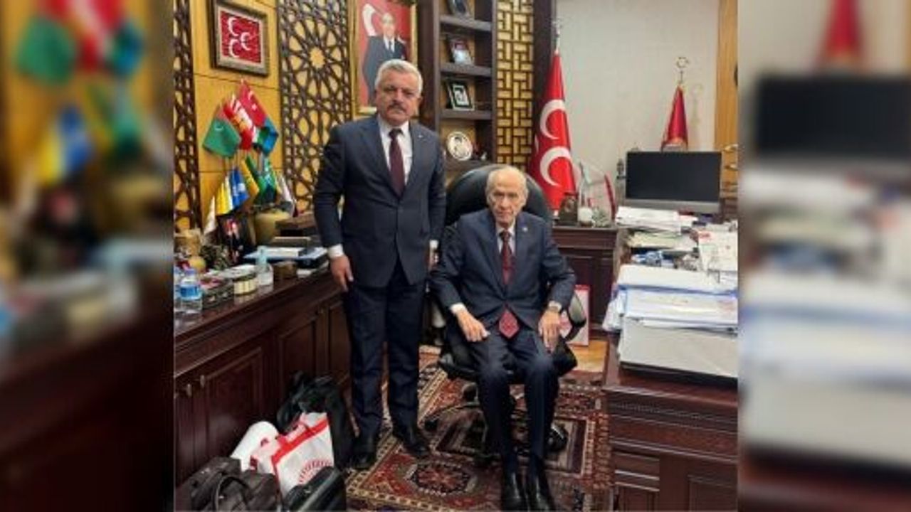 MHP Kocaeli İl Başkanı Tuncay Batı’dan Genel Başkan Devlet Bahçeli’ye Ziyaret