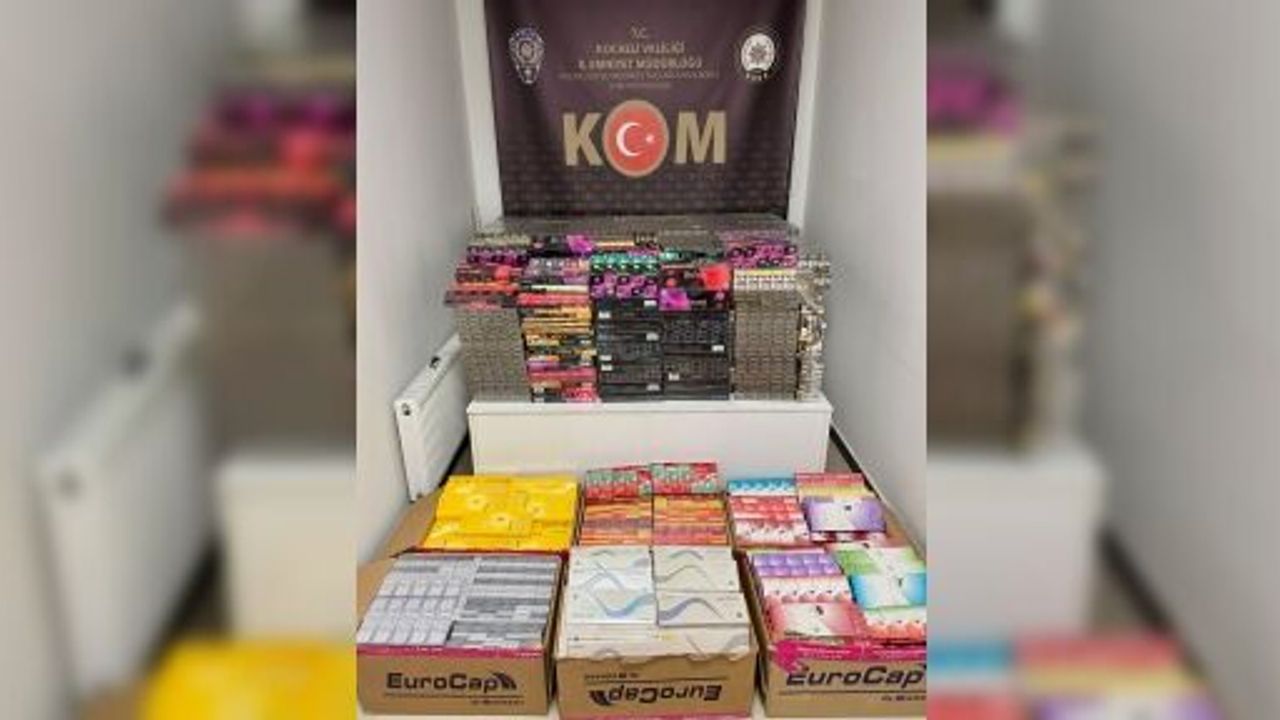 BALYALARIN ARASINDAN BİNLERCE KAÇAK SİGARA ÇIKTI