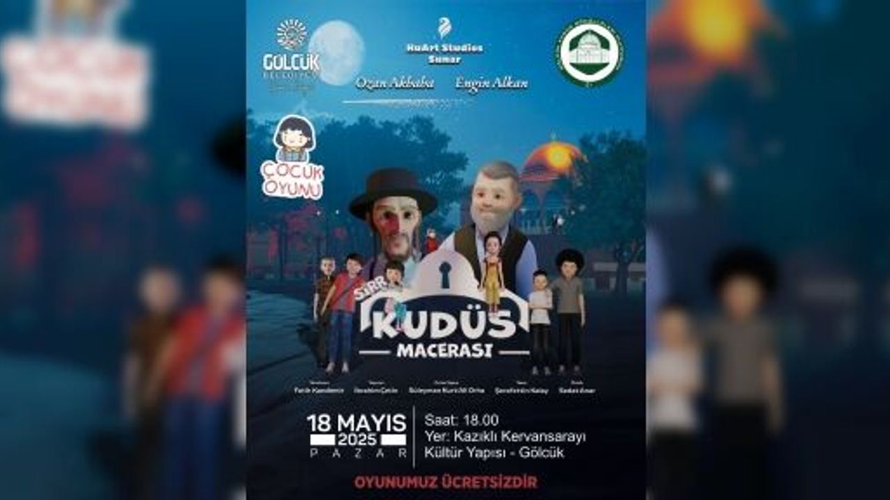 "Sırr: Kudüs Macerası" Animasyon Filmi Gölcüklü Çocuklarla Buluşacak