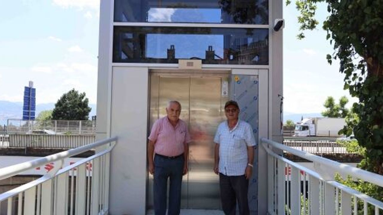 İzmit Tren Garı’ndaki Asansör Hizmete Alındı