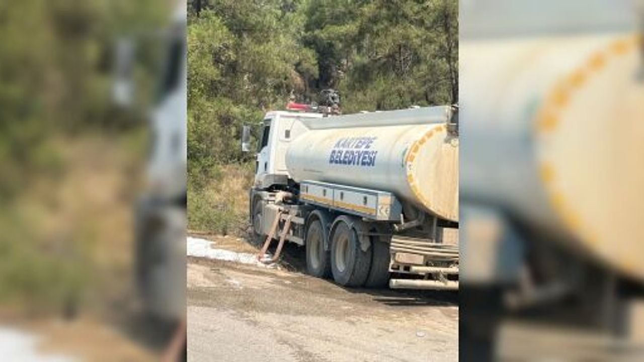Kartepe Belediyesi’nden Yangın Söndürme Çalışmalarına Destek