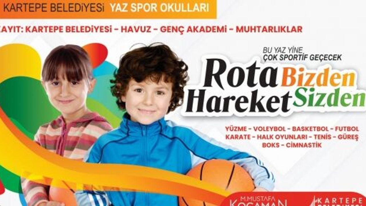 Kartepe Yaz Spor Okulları Sezonu Açıyor