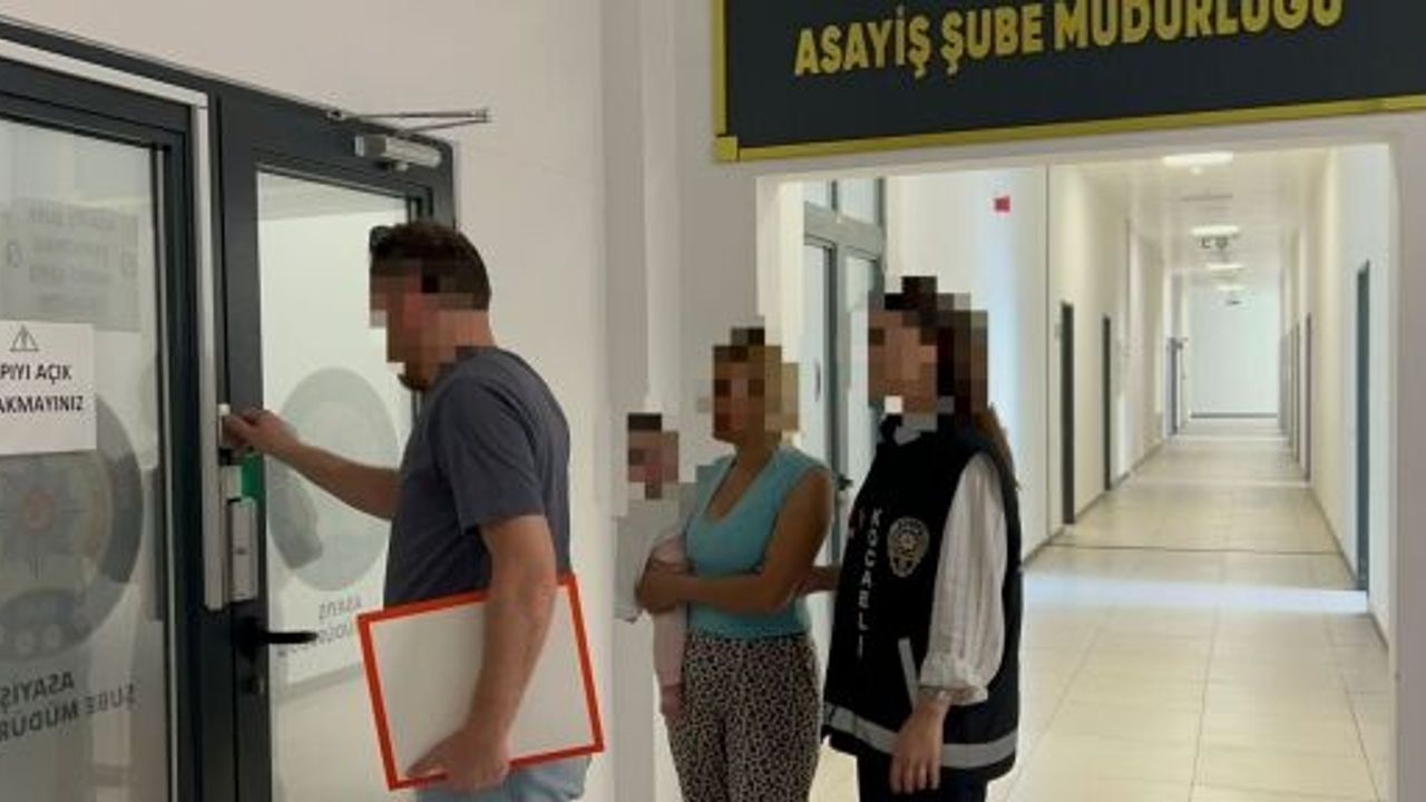 KOCAELİ'DE 114 SUÇ KAYDI BULUNAN KADIN KUCAĞINDA BEBEKLE ADLİYEYE SEVK EDİLDİ