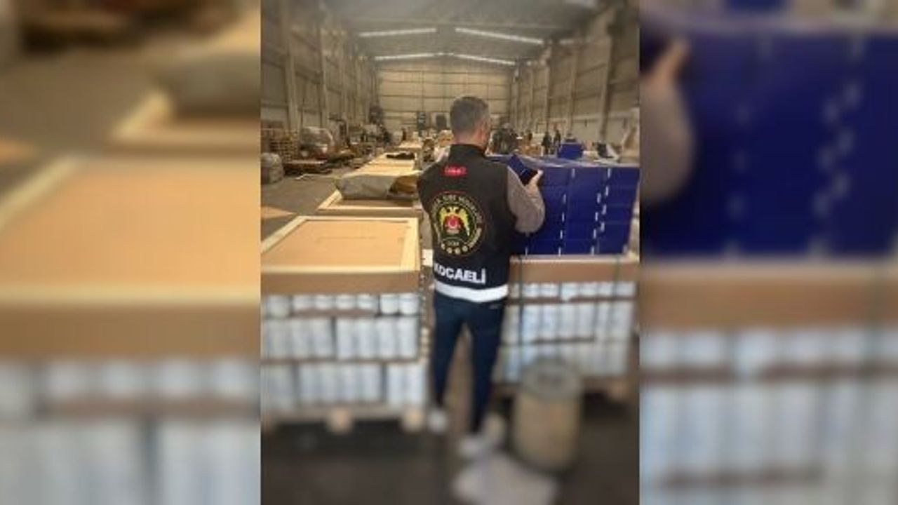 15 MİLYON LİRALIK SAHTE YEDEK PARÇA ELE GEÇİRİLDİ