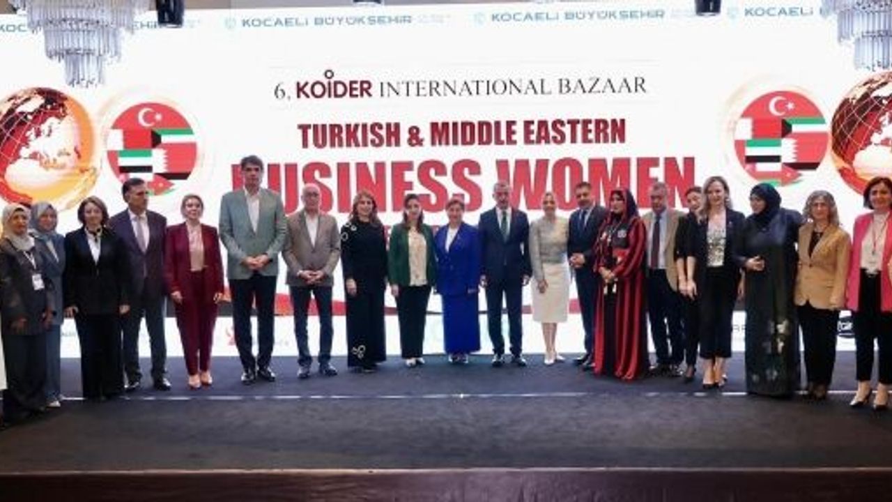 30 ÜLKEDEN İŞ KADINLARI BİR ARAYA GELDİ