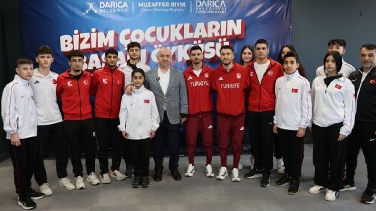 Başkan Bıyık Milli Sporcularla Bir Araya Geldi