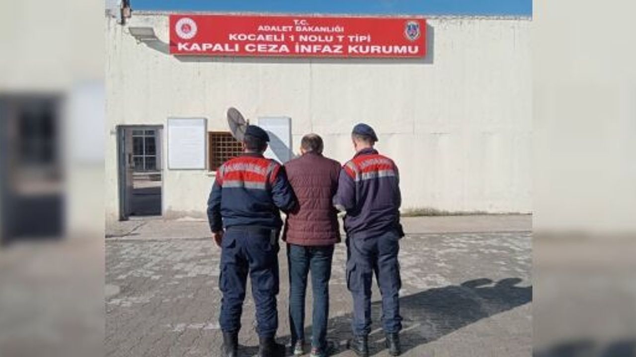 KOCAELİ'DE FETÖ'DEN 6 YIL 3 AY HAPİS CEZASIYLA ARANAN ŞAHIS YAKALANDI