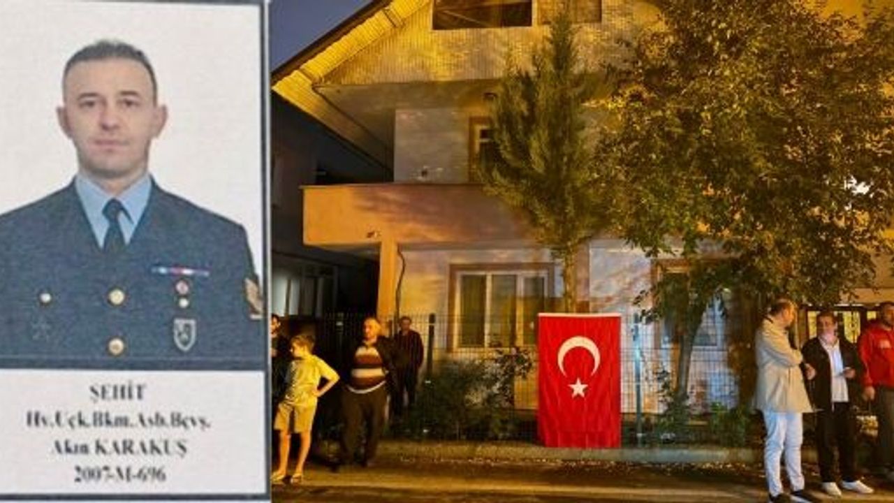 Sakaryalı Şehidin Baba Ocağına Türk Bayrağı Asıldı