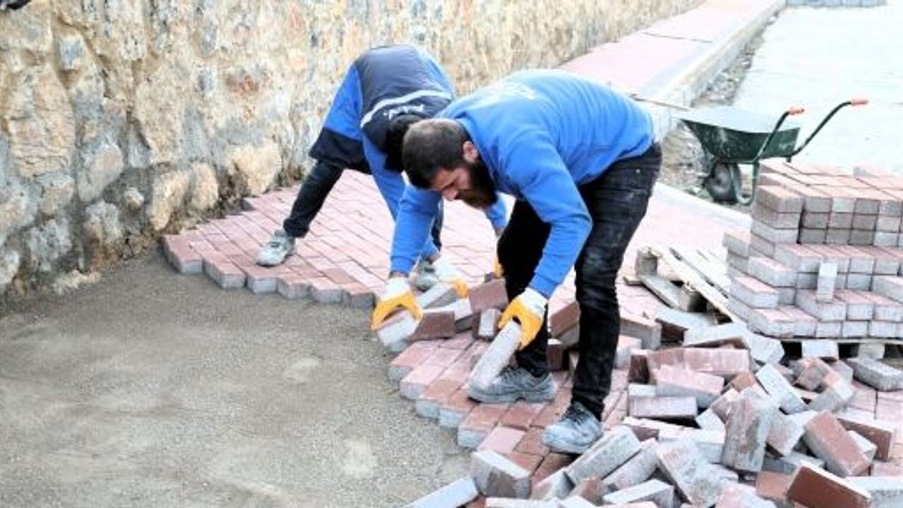 Büyükşehir çalışıyor, Darıca Özbay Sokak Yenileniyor