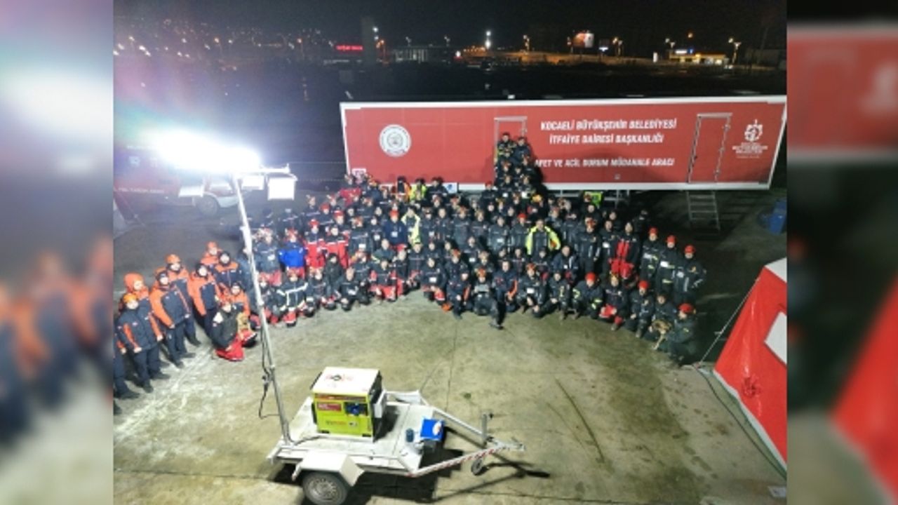 KOCAELİ BÜYÜKŞEHİR İTFAİYESİ, AFAD’TAN TAM YETKİ ALDI