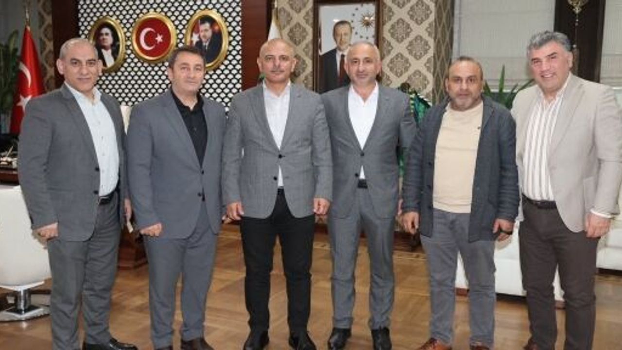 Muşlulardan, Kaymakam Ve  Belediye Başkanı Ziyareti