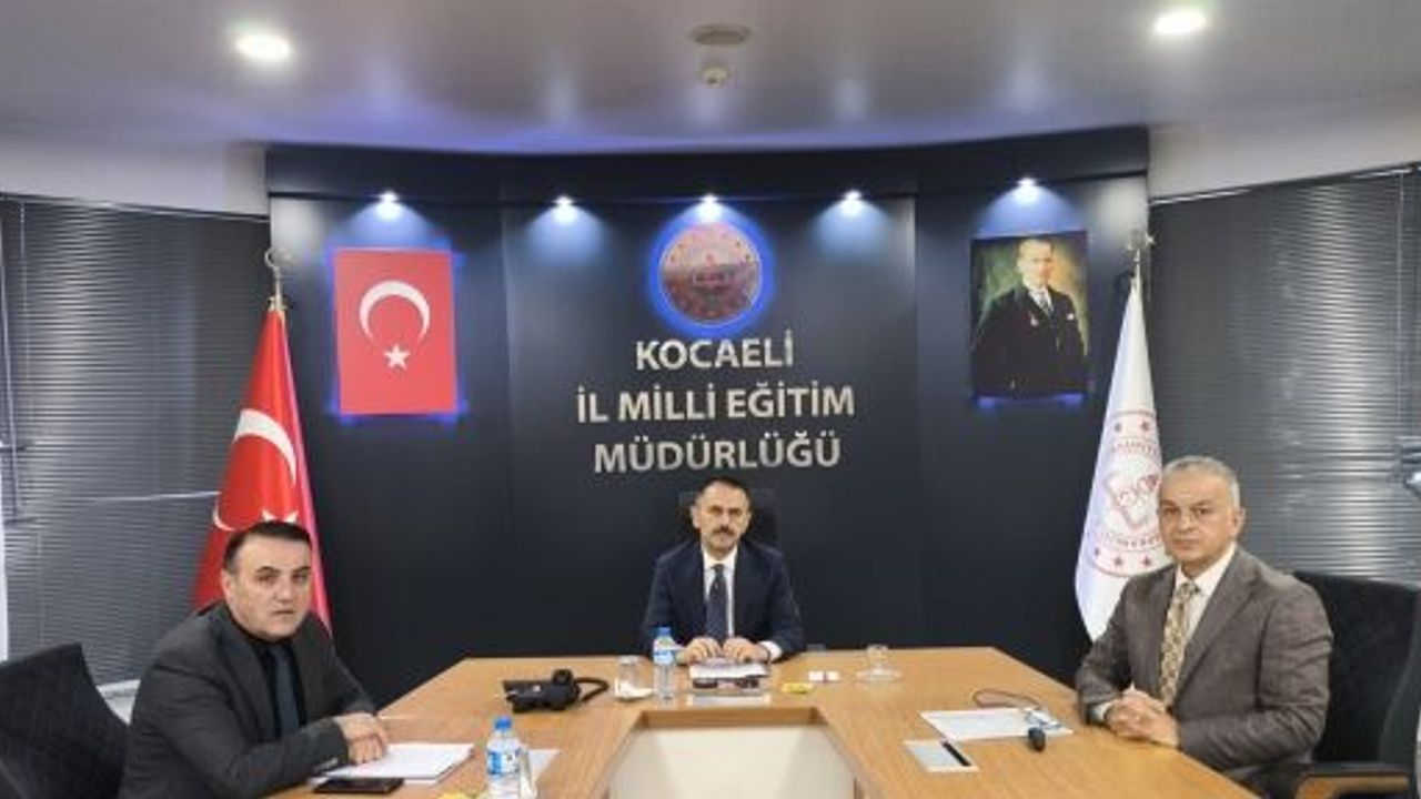 Vali İlhami Aktaş, İl Milli Eğitim Müdürlüğü’nü Ziyaret Etti