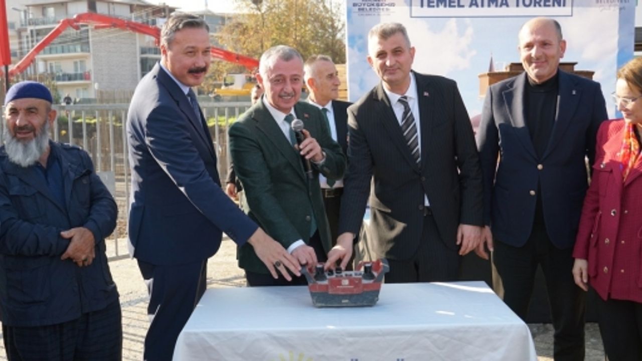 YENİ ÇİFTLİK ULU CAMİİ’NİN TEMELİ TÖRENLE ATILDI