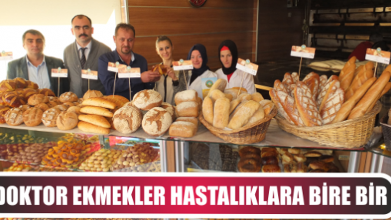 Doktor ekmekler Pakmaya tarafından geliştirilen Unla yapılan ekmekler hastalıklara bire bir.