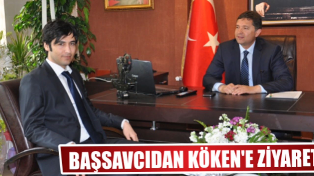 KANDIRA CUMHURİYET BAŞSAVCISI SELÇUK HORZUM KÖKEN’İ MAKAMINDA ZİYARET EDİP TEBRİK ETTİ