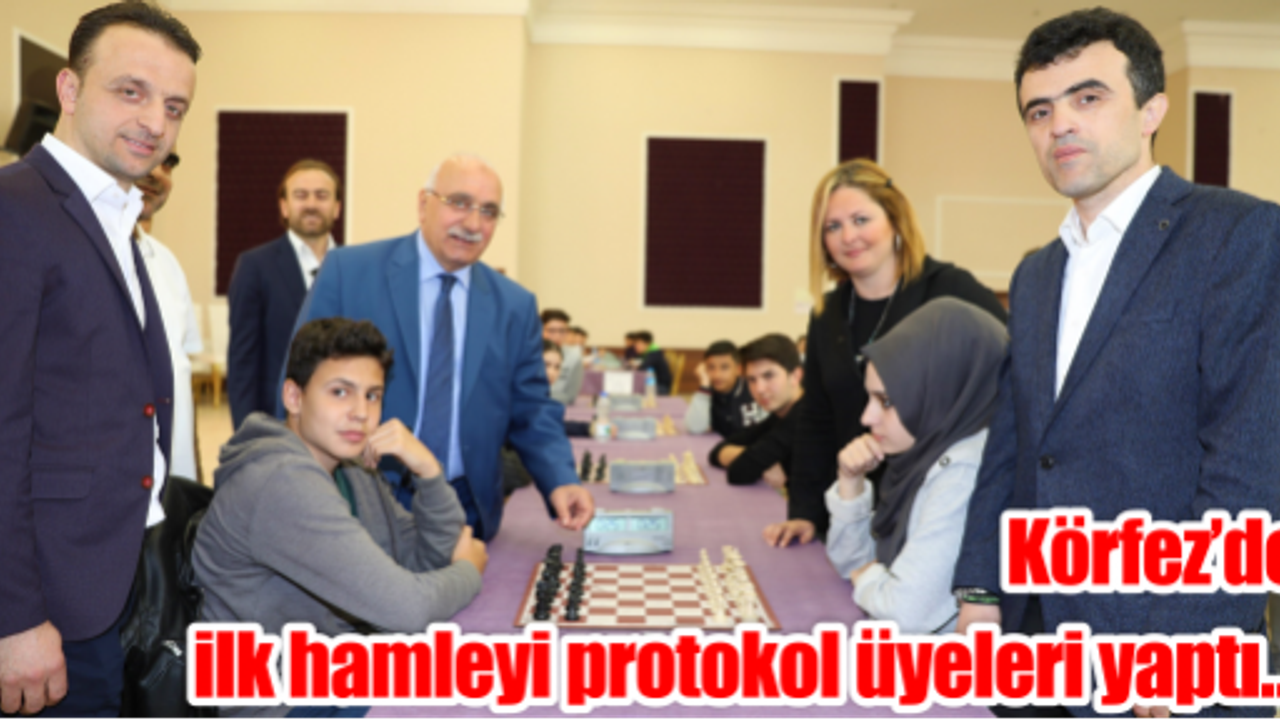  Körfez’de ilk hamleyi protokol üyeleri yaptı…