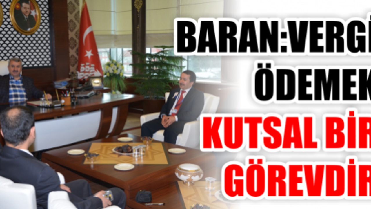 Vergi Ödemek Kutsal Ve Aynı Zamanda Bir Vatandaşlık Görevidir