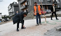 Başiskele'de altyapısı tamamlanan cadde ve sokaklar yenileniyor