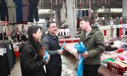 Gebze'de pazar yerlerinde 'Atıksız Pazar' uygulaması başlatıldı