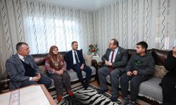 İlk Ziyaret Şehit Ailelerine Yapıldı